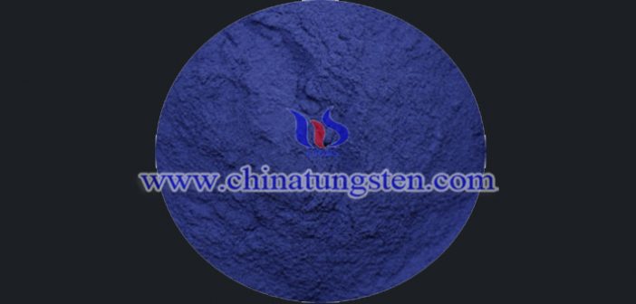 隔熱車(chē)窗玻璃用深藍(lán)色納米氧化鎢圖片