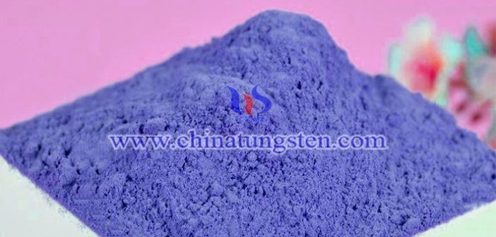 透明隔熱窗膜用深藍(lán)色納米氧化鎢圖片