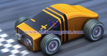 電動(dòng)轎車(chē)鋰電池用黃色氧化鎢 鋰電池圖片