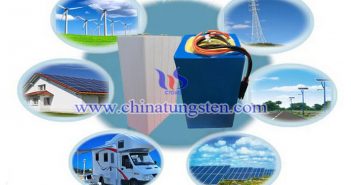 電動(dòng)工具鋰電正極材料用黃色氧化鎢 鋰電池圖片