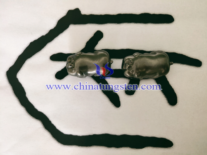 創(chuàng)意鎢金生肖豬圖片