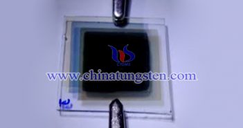 FTO導(dǎo)電玻璃用鳥巢狀水合WO3電致變色薄膜圖片