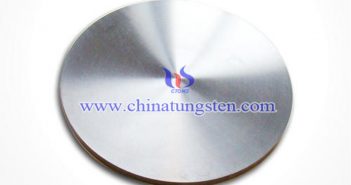 半導(dǎo)體晶片用高純鎢靶材圖片