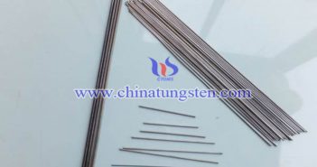 氬弧焊電極用圓棒鎢針 氬弧焊電極用圓棒鎢針圖片
