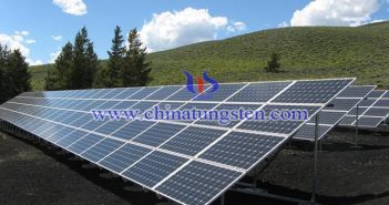 太陽(yáng)能電池用鎢靶材圖片