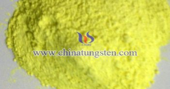 Tungsten Trioxide Applied for Nano-ceramic Dispersion Solution tungsten trioxide applied for nano-ceramic dispersion solution image