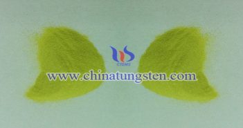 Yellow Tungsten Oxide Nanopowder Applied for Thermal Insulating Glass yellow tungsten oxide nanopowder applied for thermal insulating glass image