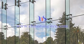 WO3 applied for glass curtain wall heat insulation coating picture