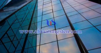 WO3 nanopowder applied for glass curtain wall heat insulation coating picture