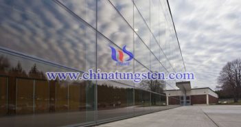 WO3 nanopowder applied for transparent heat insulation glass picture
