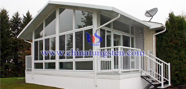 WO3 powder applied for building glass thermal insulation coating picture