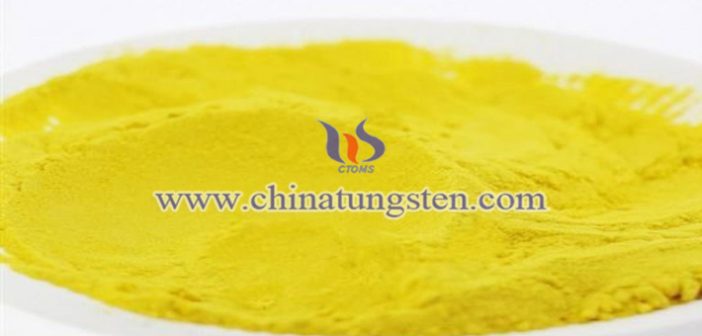 WO3 powder applied for heat-insulating energy-saving glass image