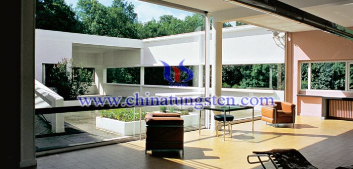 nano WO3 applied for heat-insulating energy-saving film picture