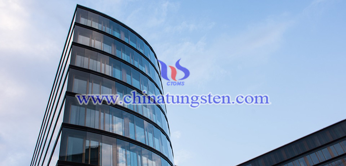 nano WO3 applied for heat-insulating energy-saving glass picture