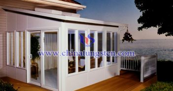 nano yellow tungsten oxide applied for heat-insulating energy-saving film picture