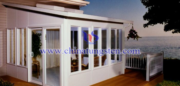 nano yellow tungsten oxide applied for heat-insulating energy-saving film picture