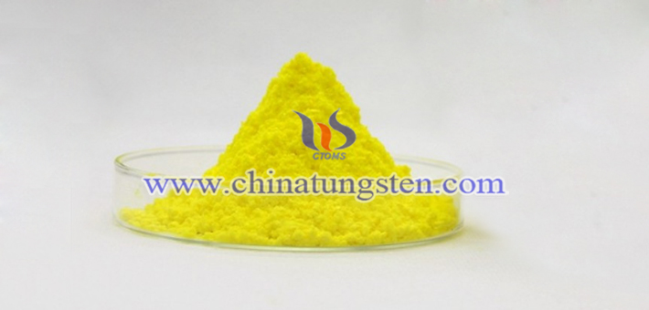 nano yellow tungsten oxide applied for new energy efficient building glass image