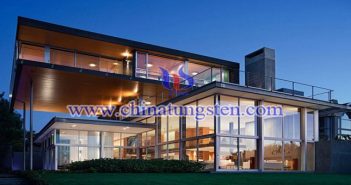 nano yellow tungsten oxide applied for transparent heat insulation glass coating picture