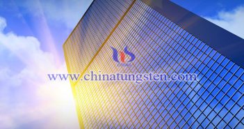 tungsten oxide nanopowder applied for transparent heat insulation glass coating picture
