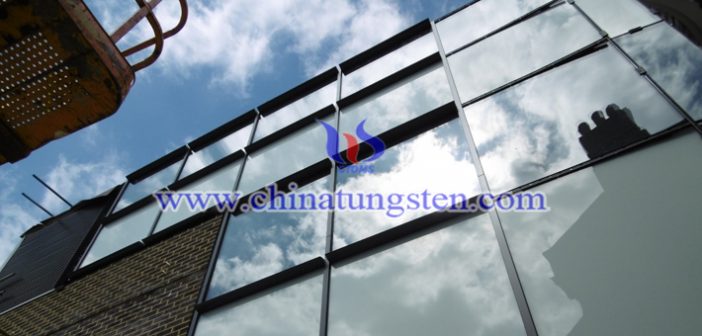 tungsten oxide powder applied for heat-insulating energy-saving film picture
