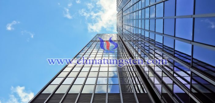 tungsten oxide powder applied for heat-insulating energy-saving glass picture