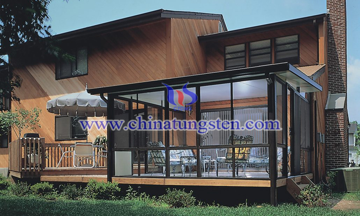 tungsten trioxide nanopowder applied for transparent heat insulation glass picture