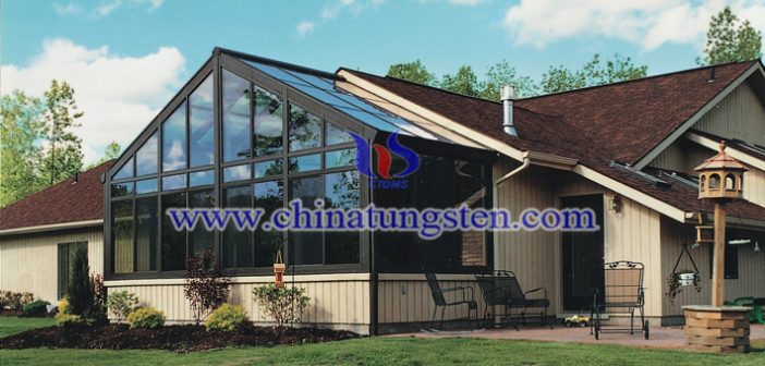 tungsten trioxide powder applied for building glass thermal insulation coating picture