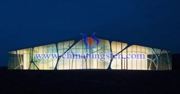 tungsten trioxide powder applied for new energy efficient building glass picture