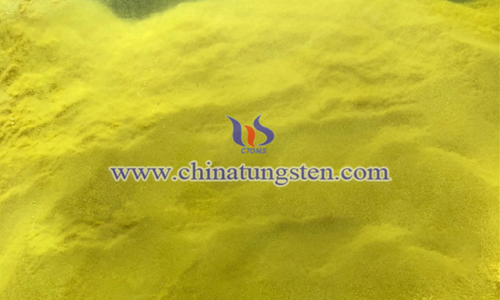 yellow tungsten oxide applied for transparent heat insulation glass coating image