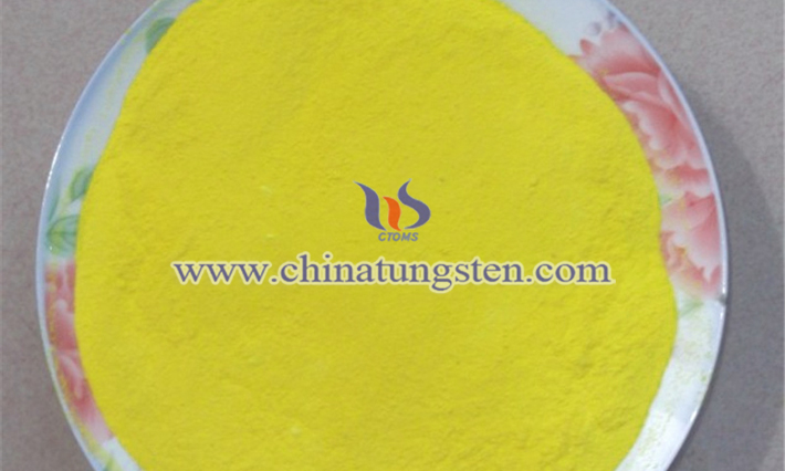 yellow tungsten oxide applied for transparent heat insulation glass image