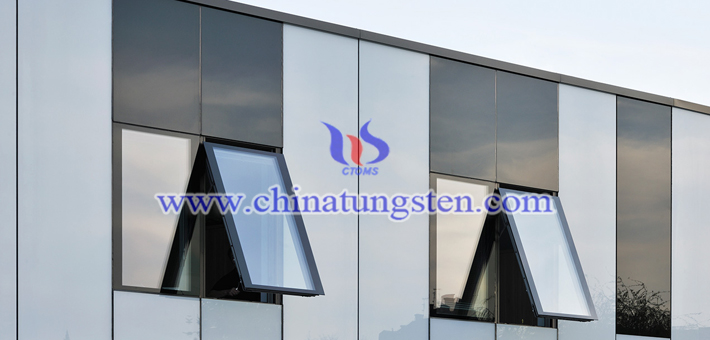 yellow tungsten oxide nanopowder applied for heat-insulating energy-saving film picture