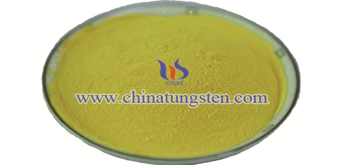 yellow tungsten oxide nanopowder applied for transparent heat insulation glass image