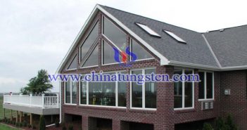 yellow tungsten oxide powder applied for building glass thermal insulation coating image