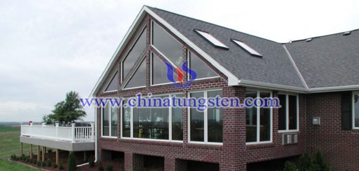 yellow tungsten oxide powder applied for building glass thermal insulation coating image