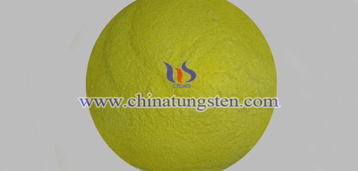 yellow tungsten oxide powder applied for heat-insulating energy-saving film image