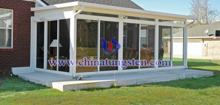 yellow tungsten oxide powder applied for heat-insulating energy-saving film picture