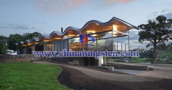 WO3 nanopowder applied for heat-insulation glass coating picture