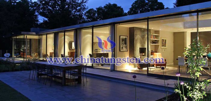 WO3 powder applied for heat-insulation glass coating picture