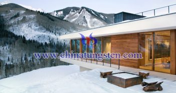 WO3 powder applied for nano transparent heat insulating glass coating picture