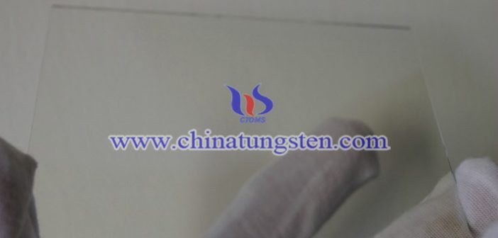 crystalline tungsten oxide film applied for FTO transparent conducting glass picture
