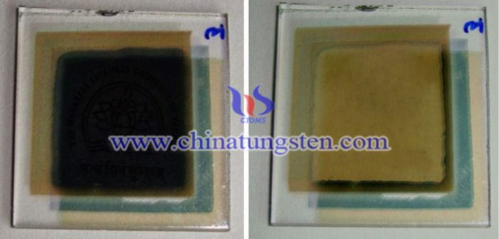 electrochromism WO3 film picture