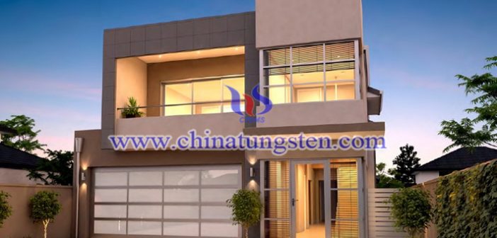 tungsten oxide applied for nano transparent heat insulating glass coating picture