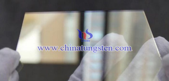 tungsten oxide film applied for FTO transparent conducting glass picture