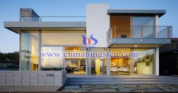 tungsten oxide nanoparticles applied for nano transparent thermal insulation coating picture