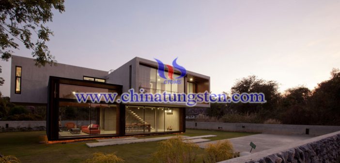 tungsten oxide nanoparticles applied for transparent heat insulation coating picture
