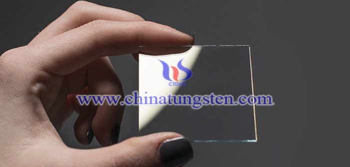 tungsten trioxide layered nanosheet applied for FTO glass image