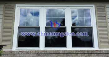 tungsten trioxide nano particles applied for new energy efficient building glass picture