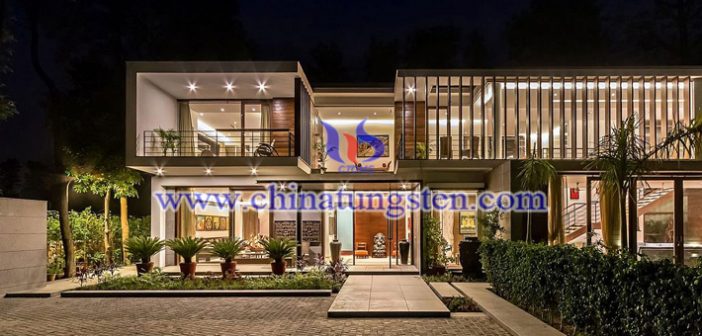 tungsten trioxide nanoparticles applied for heat-insulation glass coating picture