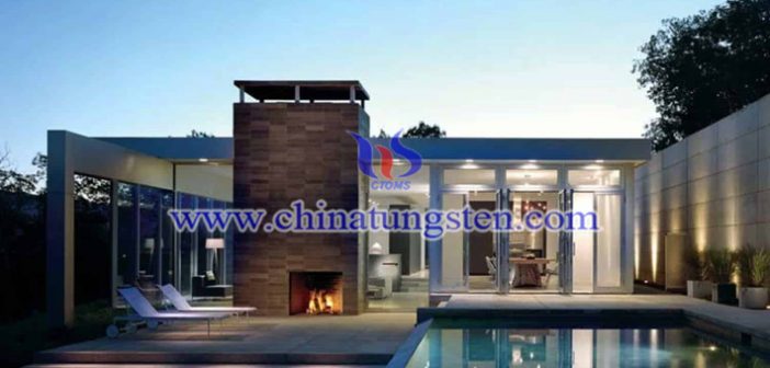 tungsten trioxide powder applied for heat-insulation glass coating picture