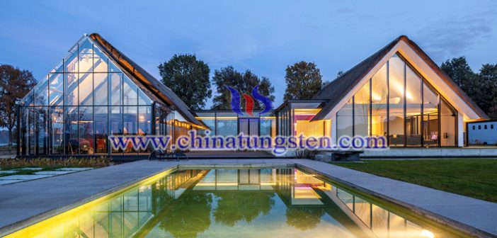 tungsten trioxide powder applied for nano transparent heat insulating glass coating picture